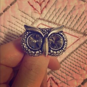 Fossil Brand Owl Ring